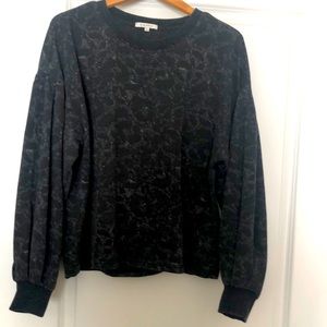 Z-supply balloon sleeve sweatshirt size L